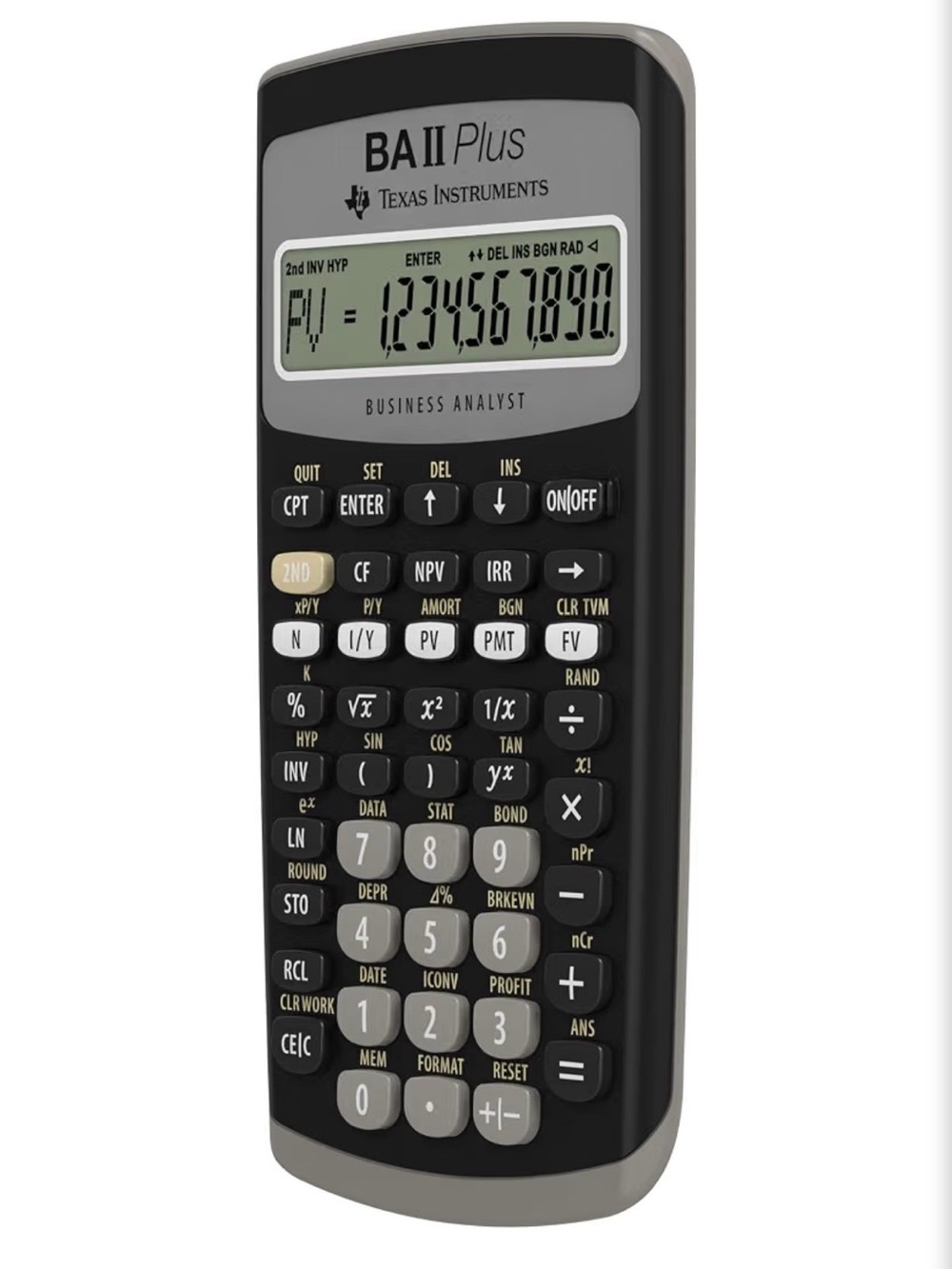 Texas Instruments BA II Plus Business Financial Calculator